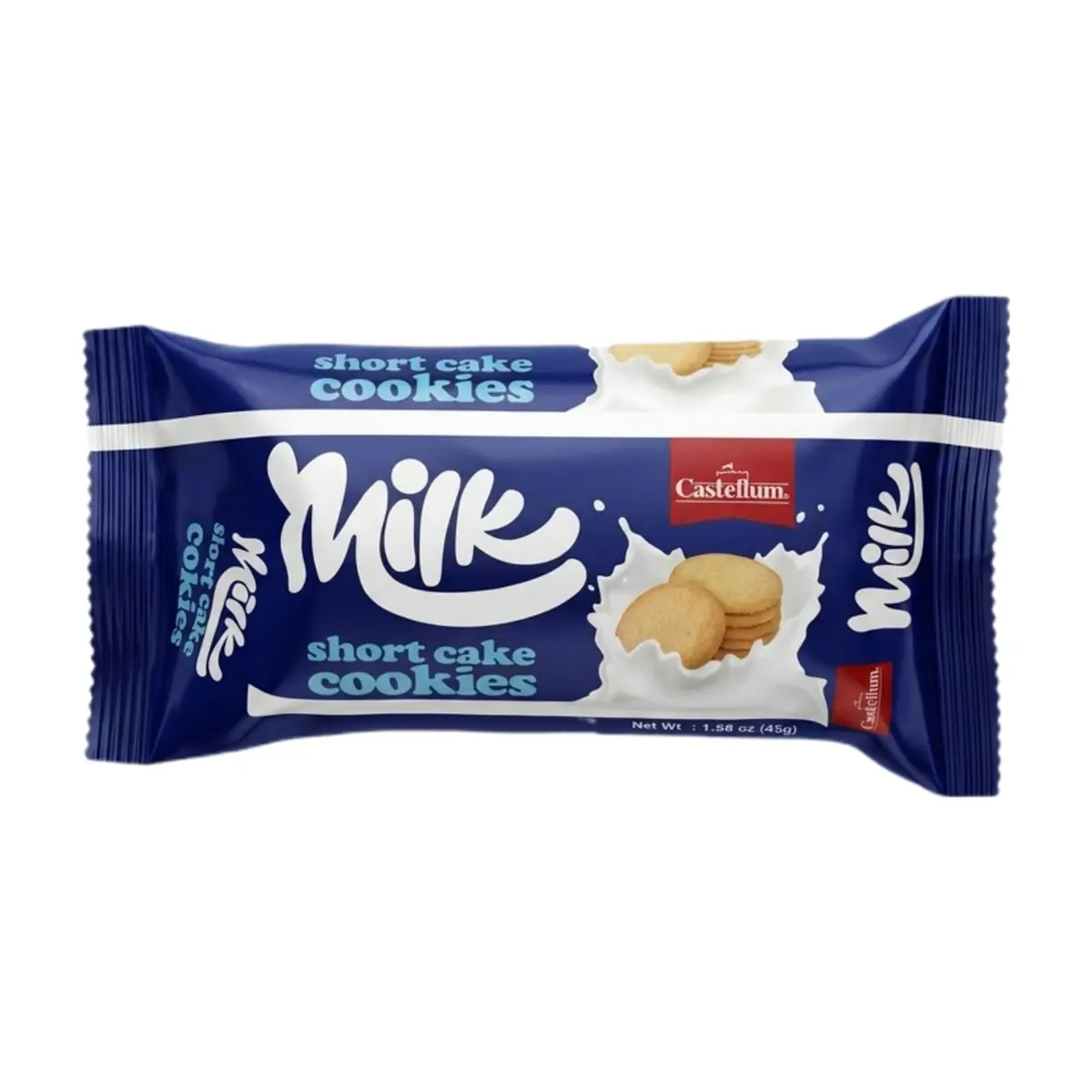 Galletas de leche Milk Castellum (45 g / 1.58 oz)