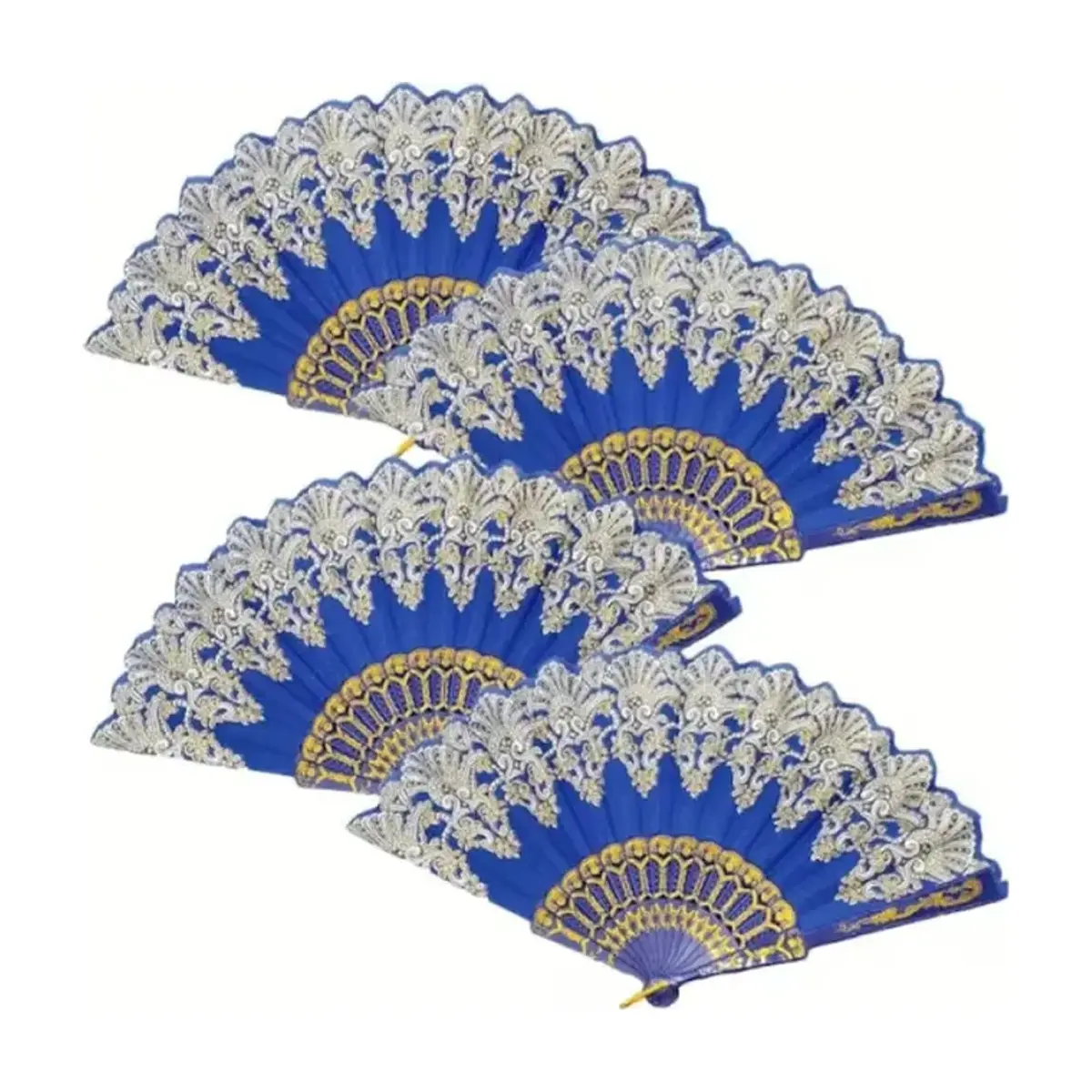 Abanico azul