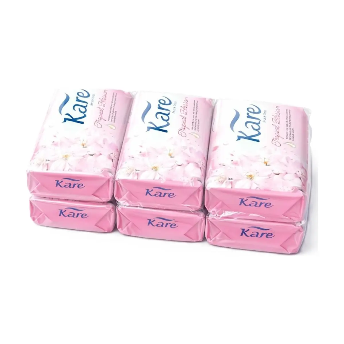 Paquete de jabones de belleza Tropical Blossom Kare (6 x 75 g / 2.64 oz) - Miniatura 1