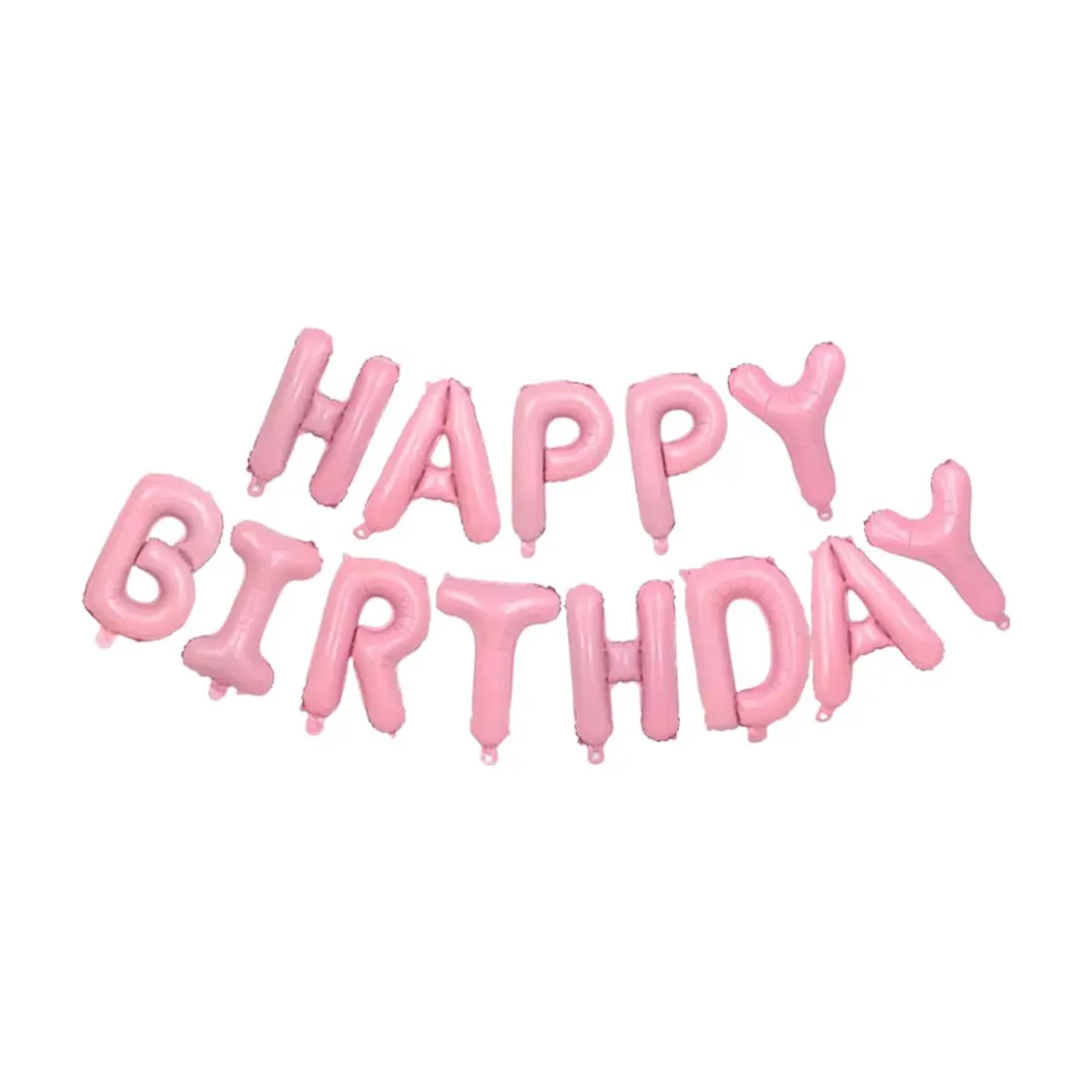 Cartel de Happy Birthday color rosado oro Ballon (16 pulgadas)
