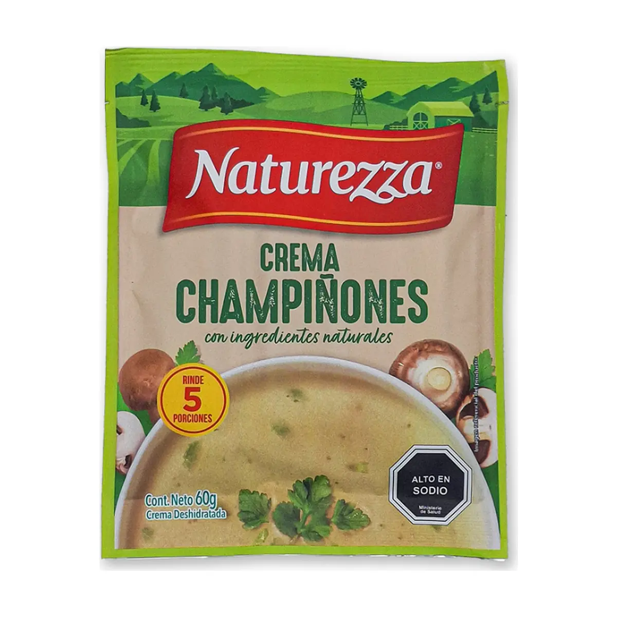 Crema de champiñones Naturezza (60 g / 2.11 oz)