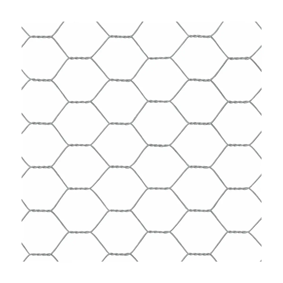 Malla hexagonal galvanizada 2" de apertura 1.5 m x 50 m Vonder - Thumbnail 2