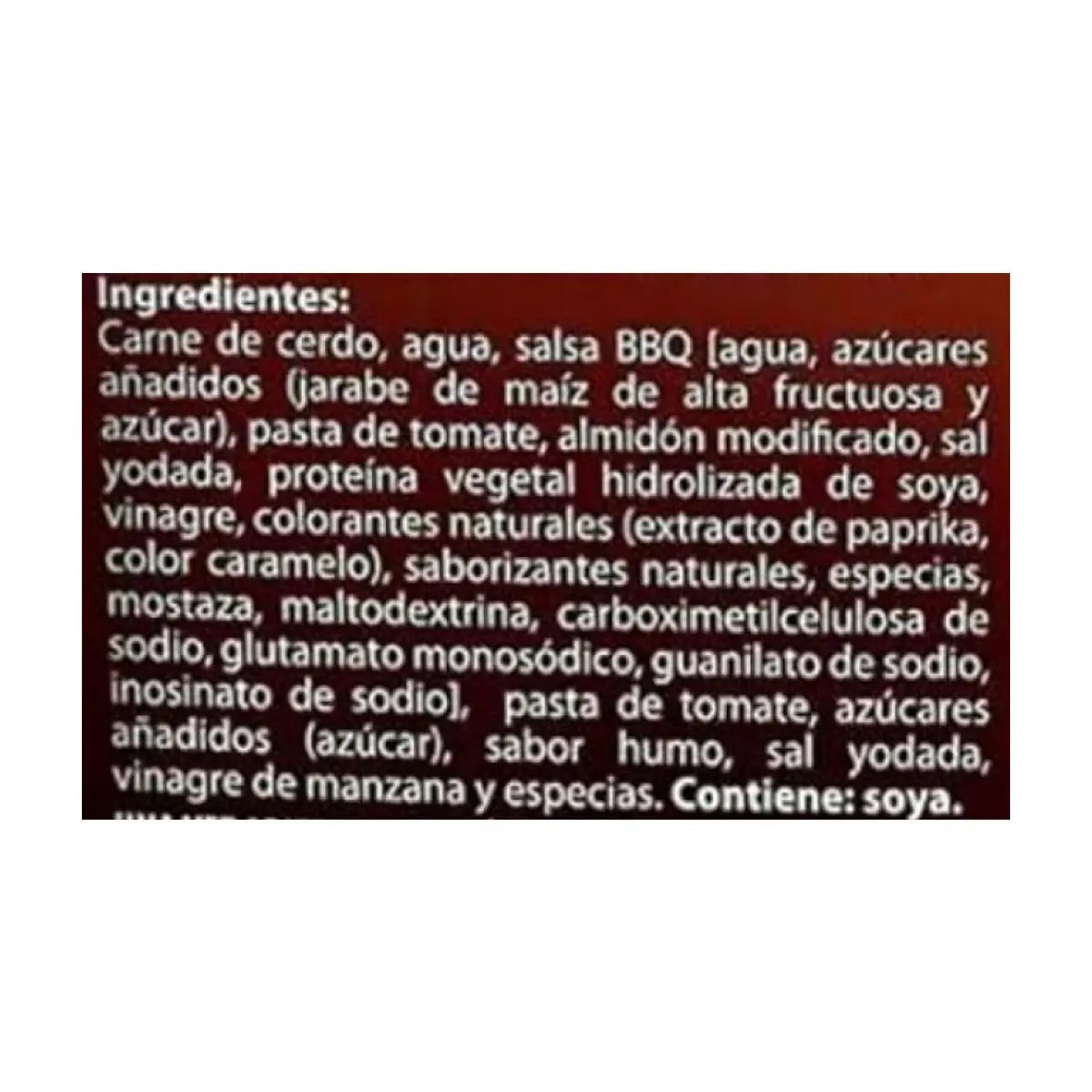 Pierna de cerdo deshebrada en salsa barbecue Chata (215 g / 7.58 oz) - Thumbnail 6