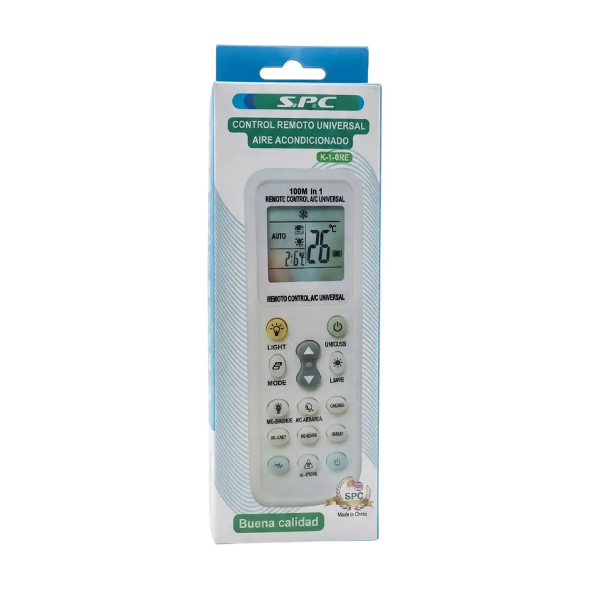 Control remoto universal para aire acondicionado S.P.C K-1028E - Miniatura 2