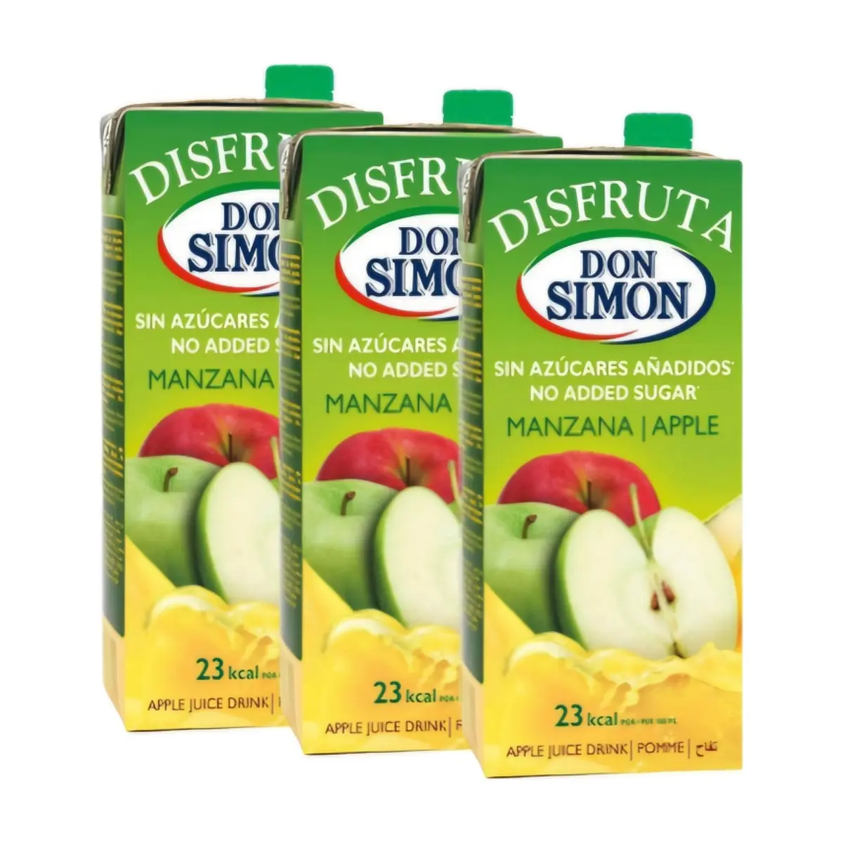 Jugo de manzana Don Simon (3 x 1 L)