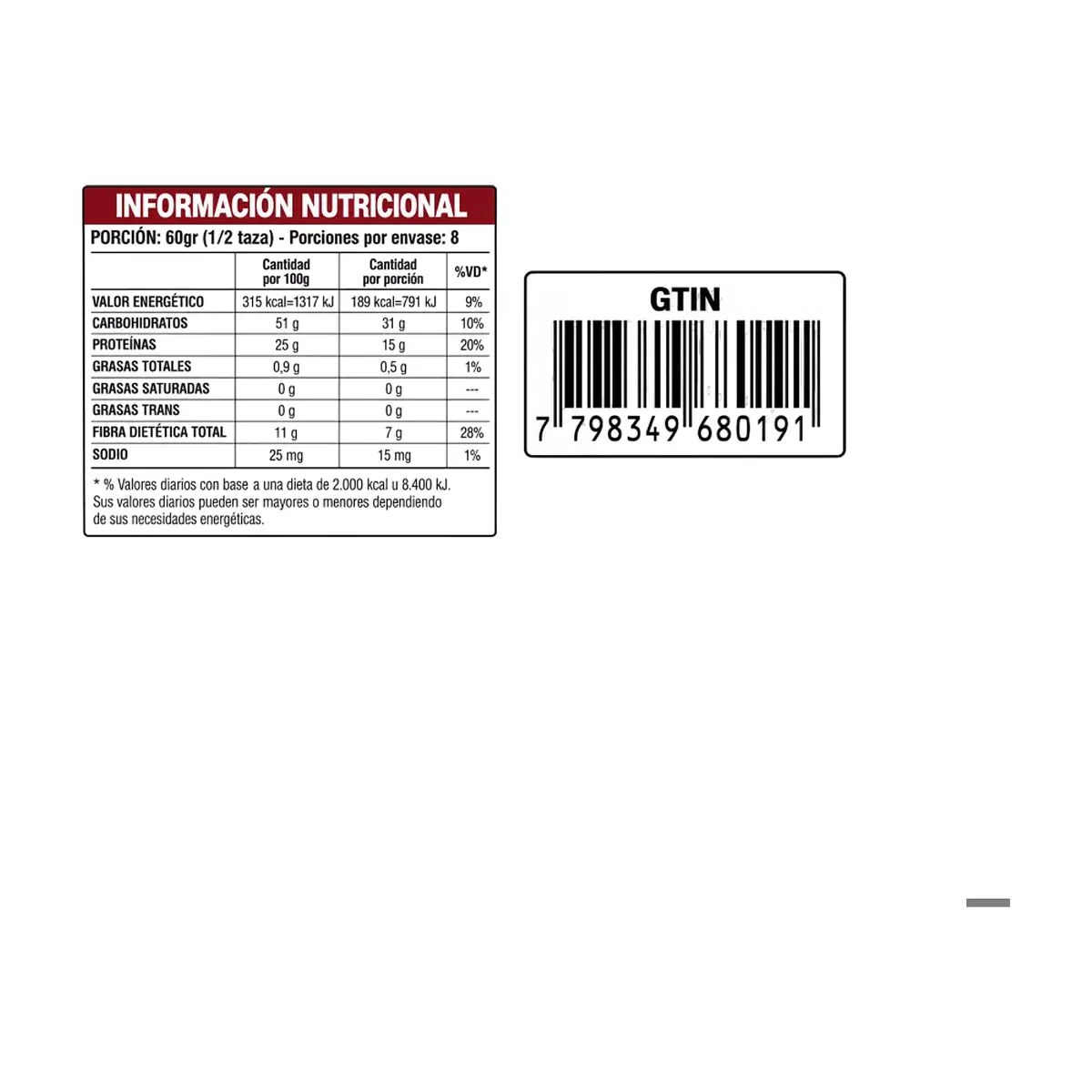 Frijol colorado Desdelsur (500 g / 1.10 lb) - Miniatura 3