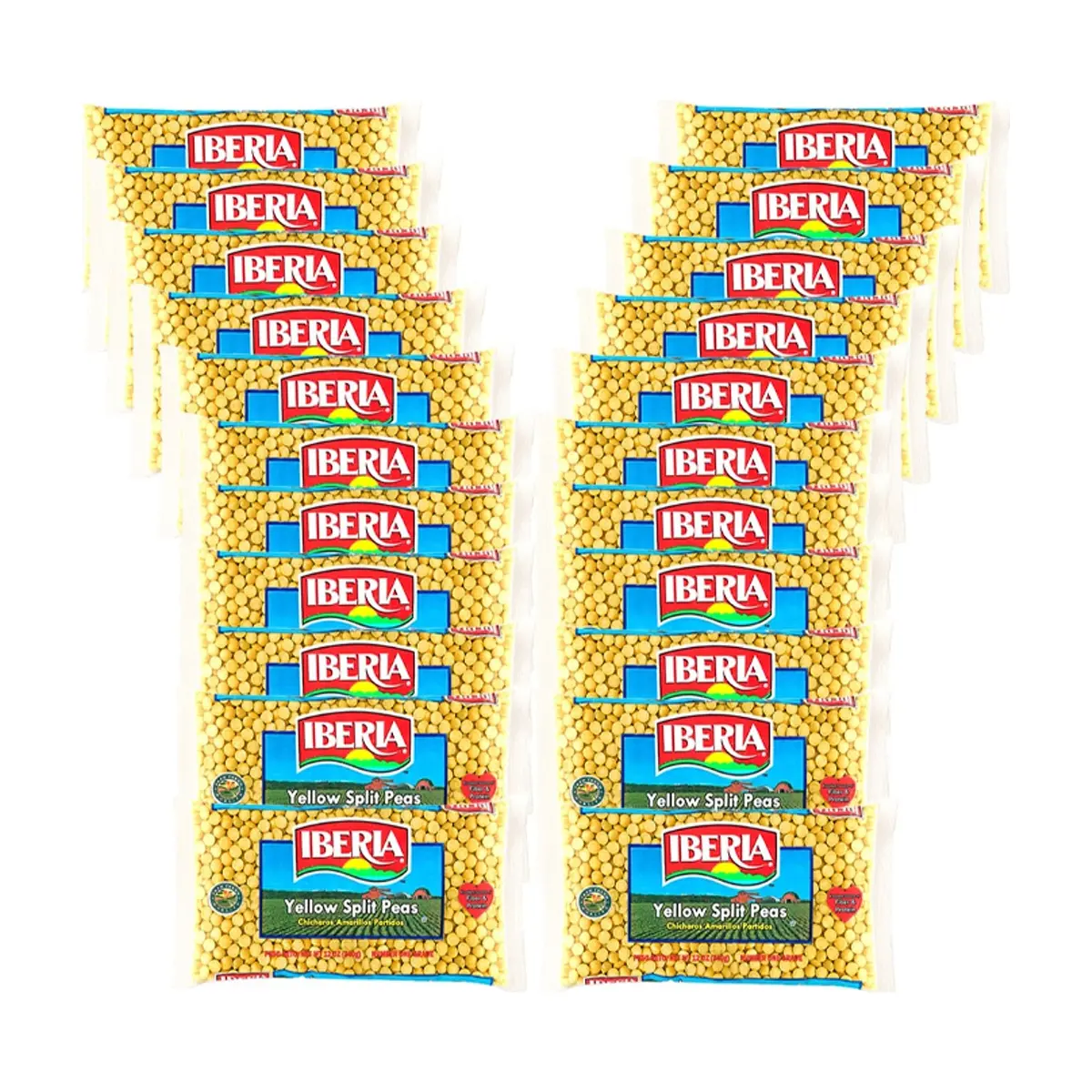 Chicharos amarillos partidos Iberia ( 22 x 340 g / 12 oz) - Miniatura 1