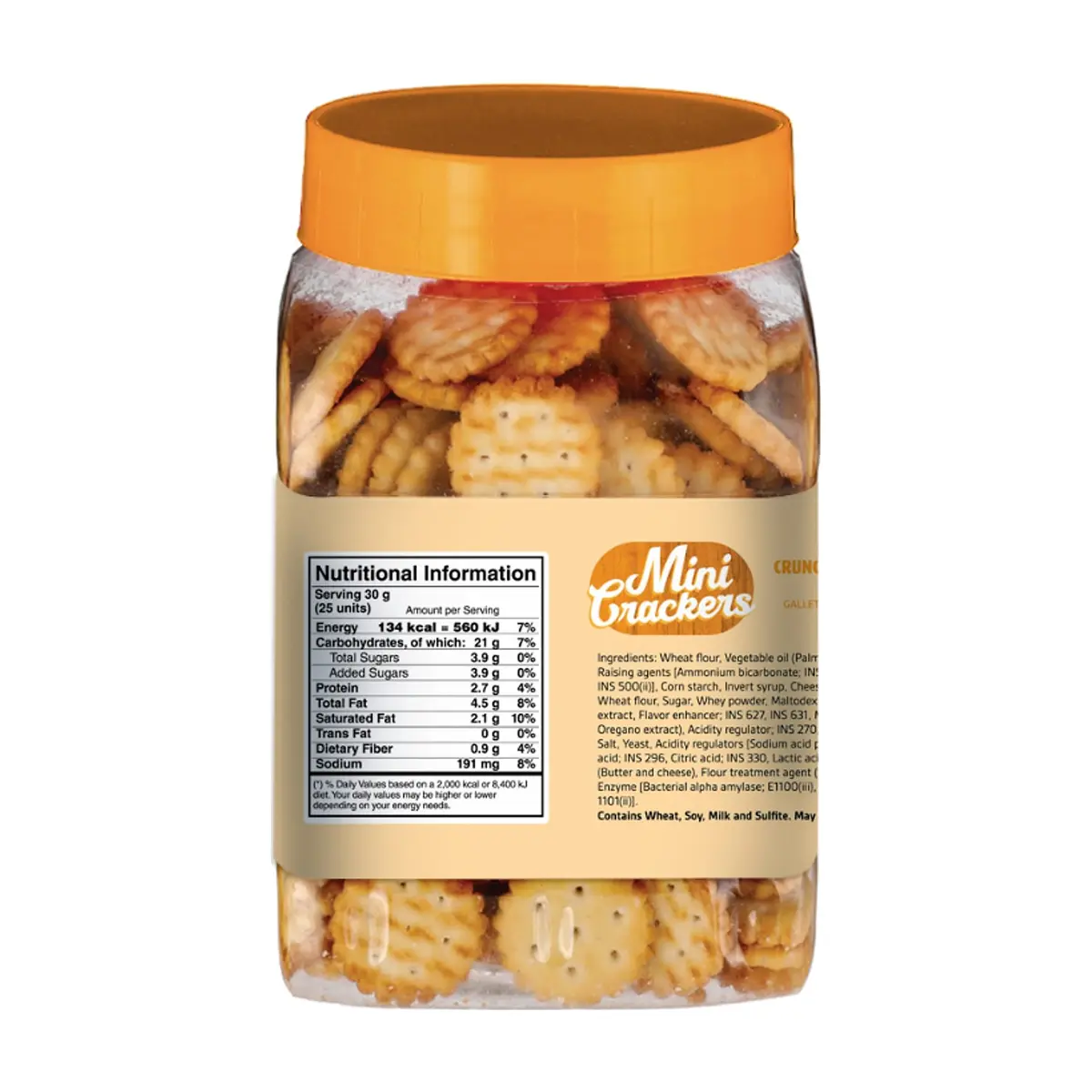 Galleticas saladas sabor queso YEYA (3 x  227 g ) - Thumbnail 3