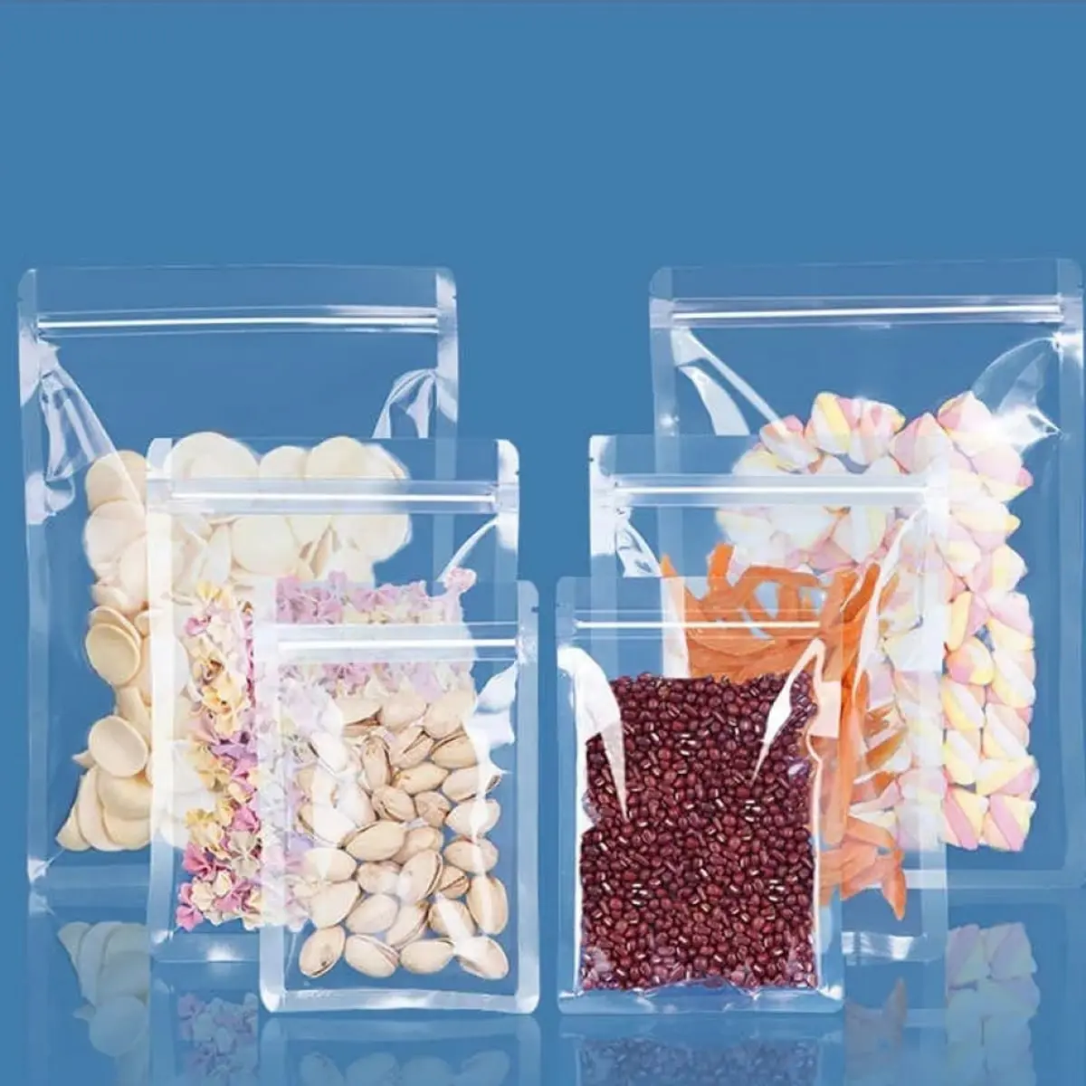 Bolsa plástica para almacenaje con cierre deslizable Smart Choice (8 U) - Thumbnail 3