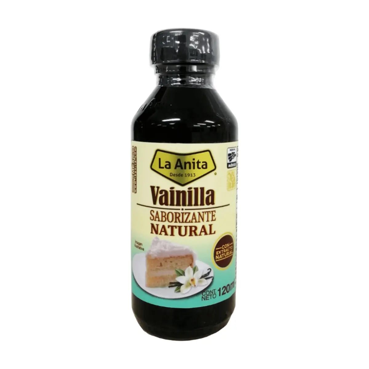 Saborizante natural vainilla La Anita (120 ml / 4.06 fl oz) - Miniatura 1