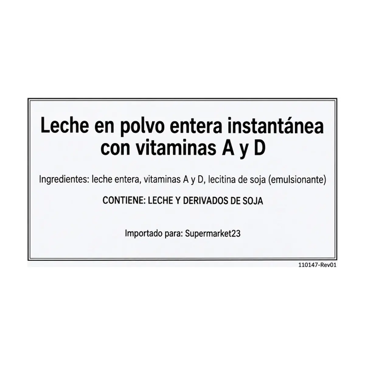 Leche entera en polvo Formidable (25 Kg / 55 lb) - Thumbnail 4