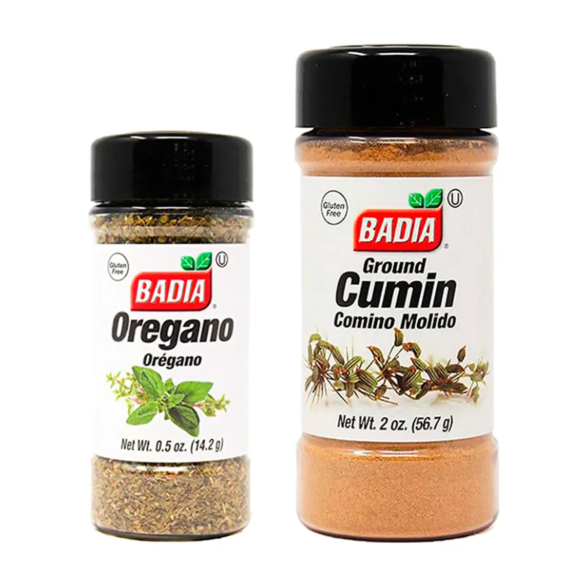 Comino molido Badía (56.7 g/ 2 oz) + Orégano triturado Badia (14.2 g) - Miniatura 1