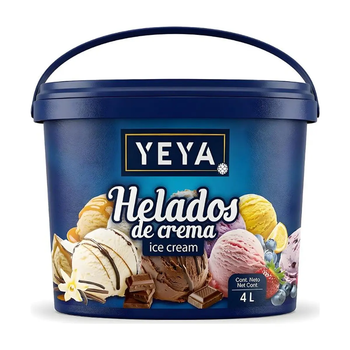 Helado de crema sabor a mantecado YEYA (4 L) - Thumbnail 2