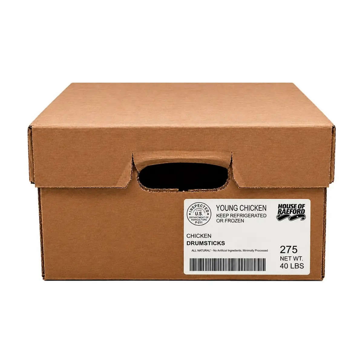 Caja de muslos de pollo joven House of Raeford (18.14 kg / 40 lb) - Miniatura 2