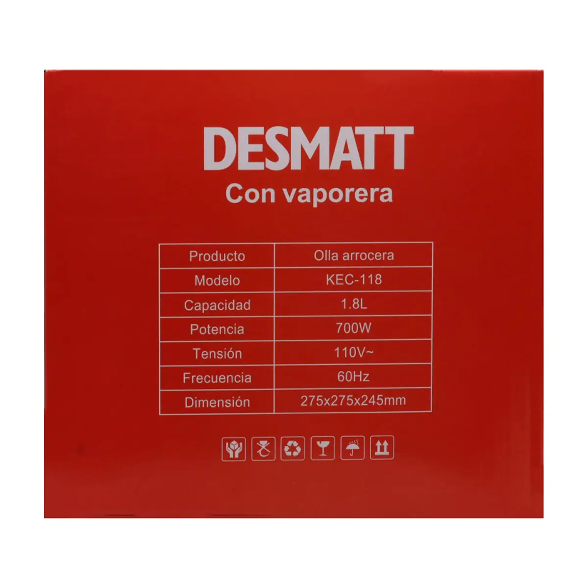 Olla arrocera Desmatt KEC-118 - Thumbnail 3