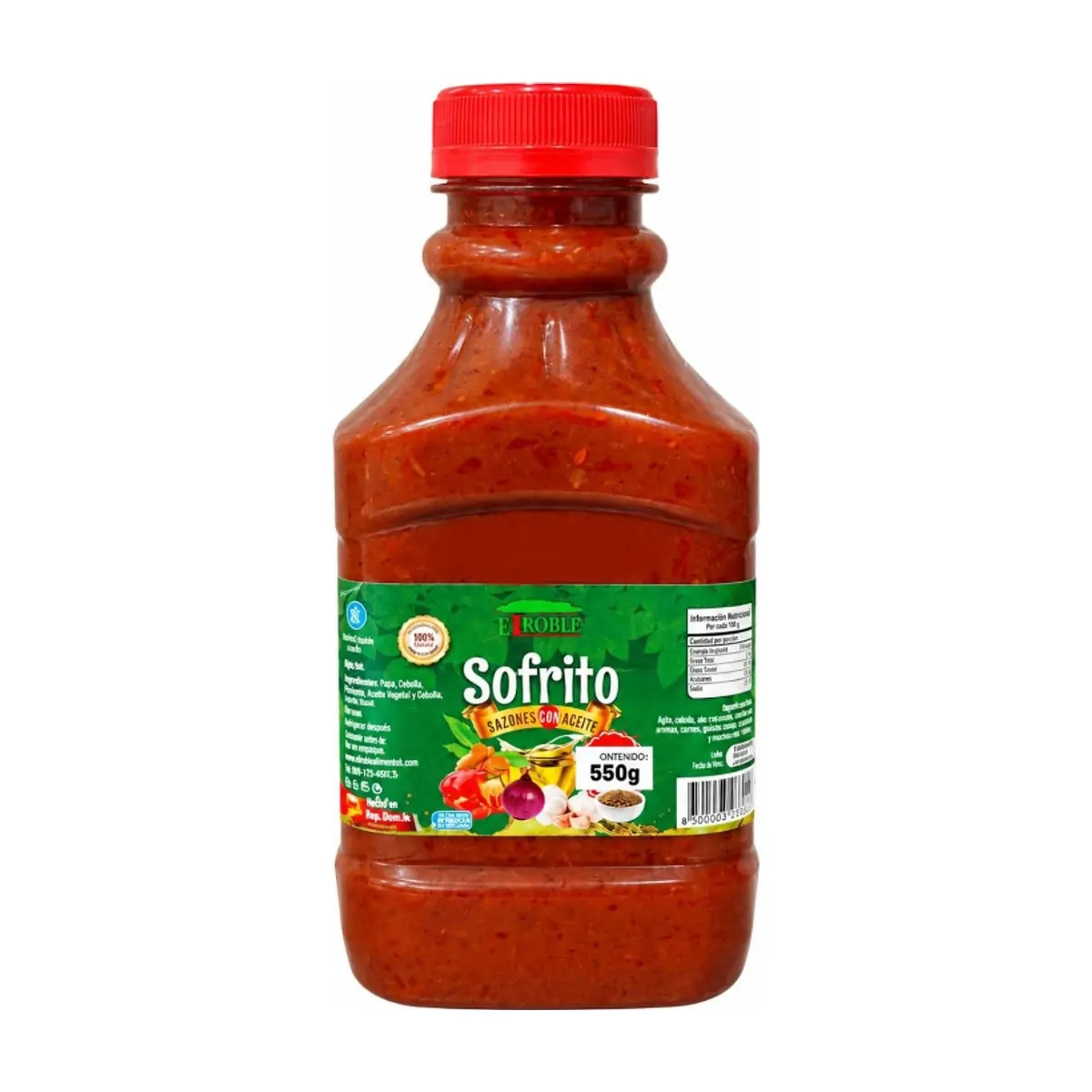 Sofrito con aceite El Roble (550 g / 19.4 oz)