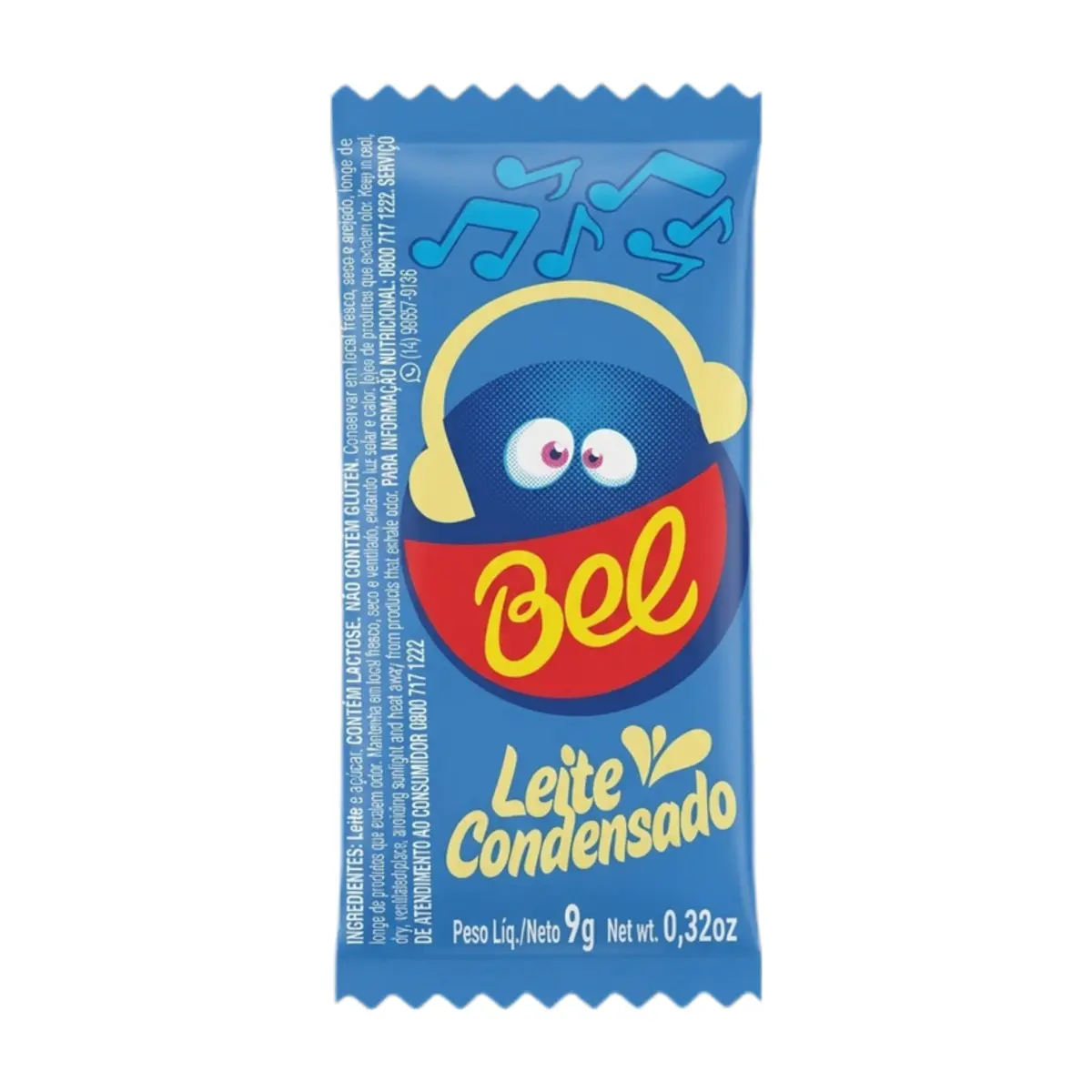 Bombón de chocolate relleno de crema de leche condensada Bel (9 g / 0.32 oz) - Thumbnail 2