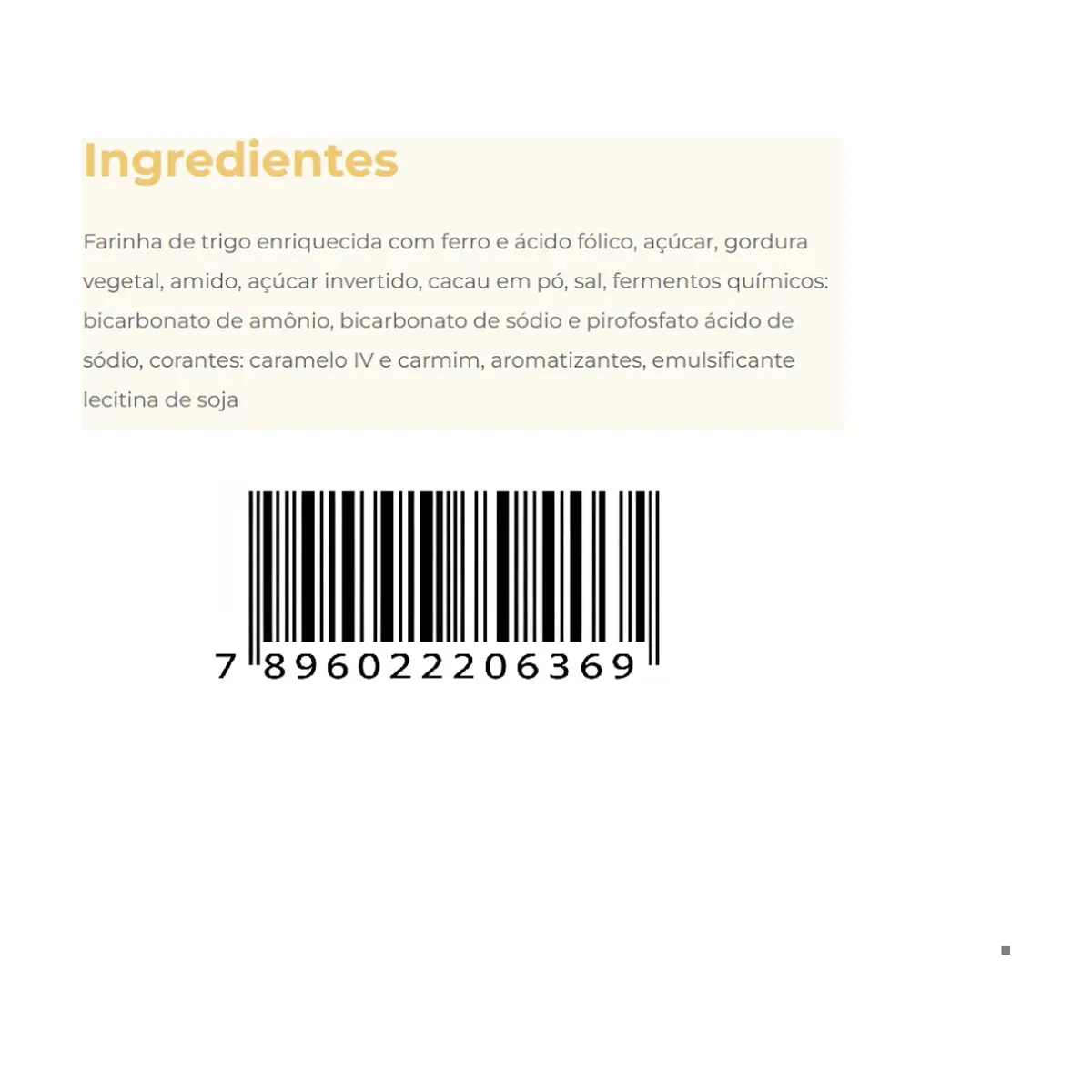 Galletas de chocolate con relleno sabor a chocolate Pica Pau Todeschini (115 g / 4.06 oz) - Thumbnail 4