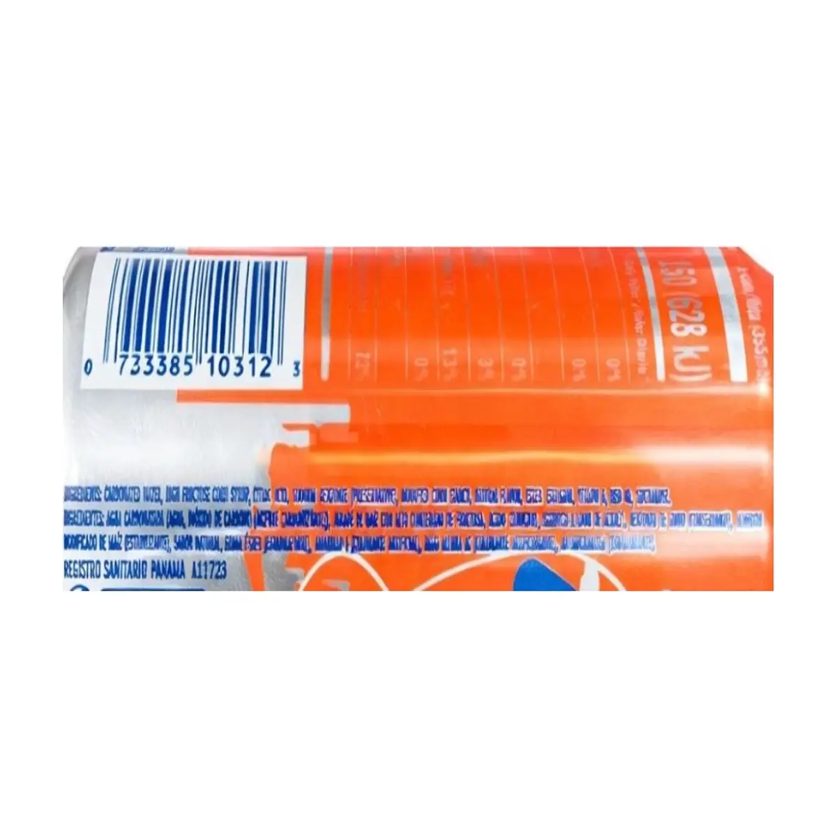 Refresco gaseado sabor naranja Ritz (355 ml / 12 oz) - Thumbnail 3