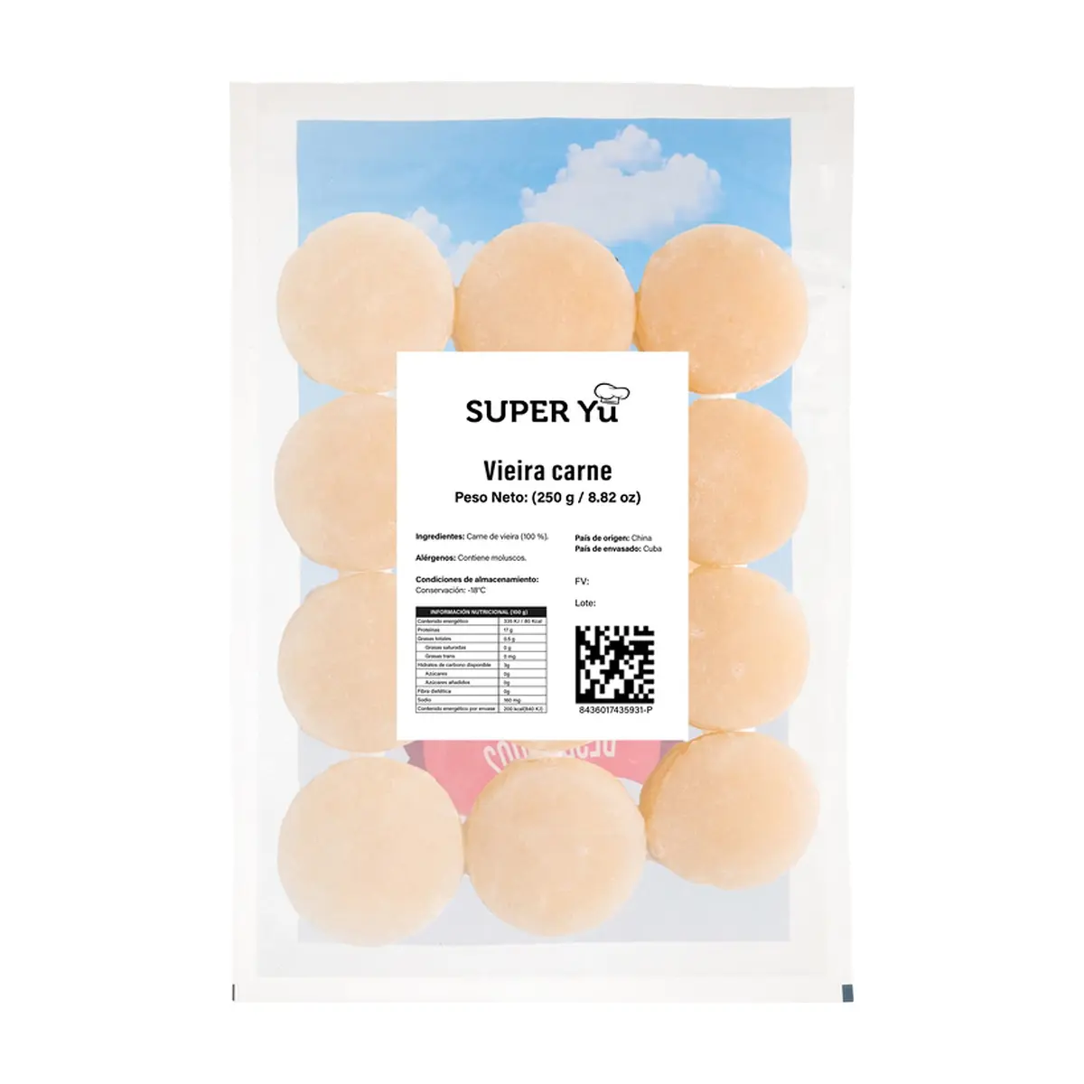 Carne de vieira Super Yu (250 g / 8.82 oz) - Thumbnail 3