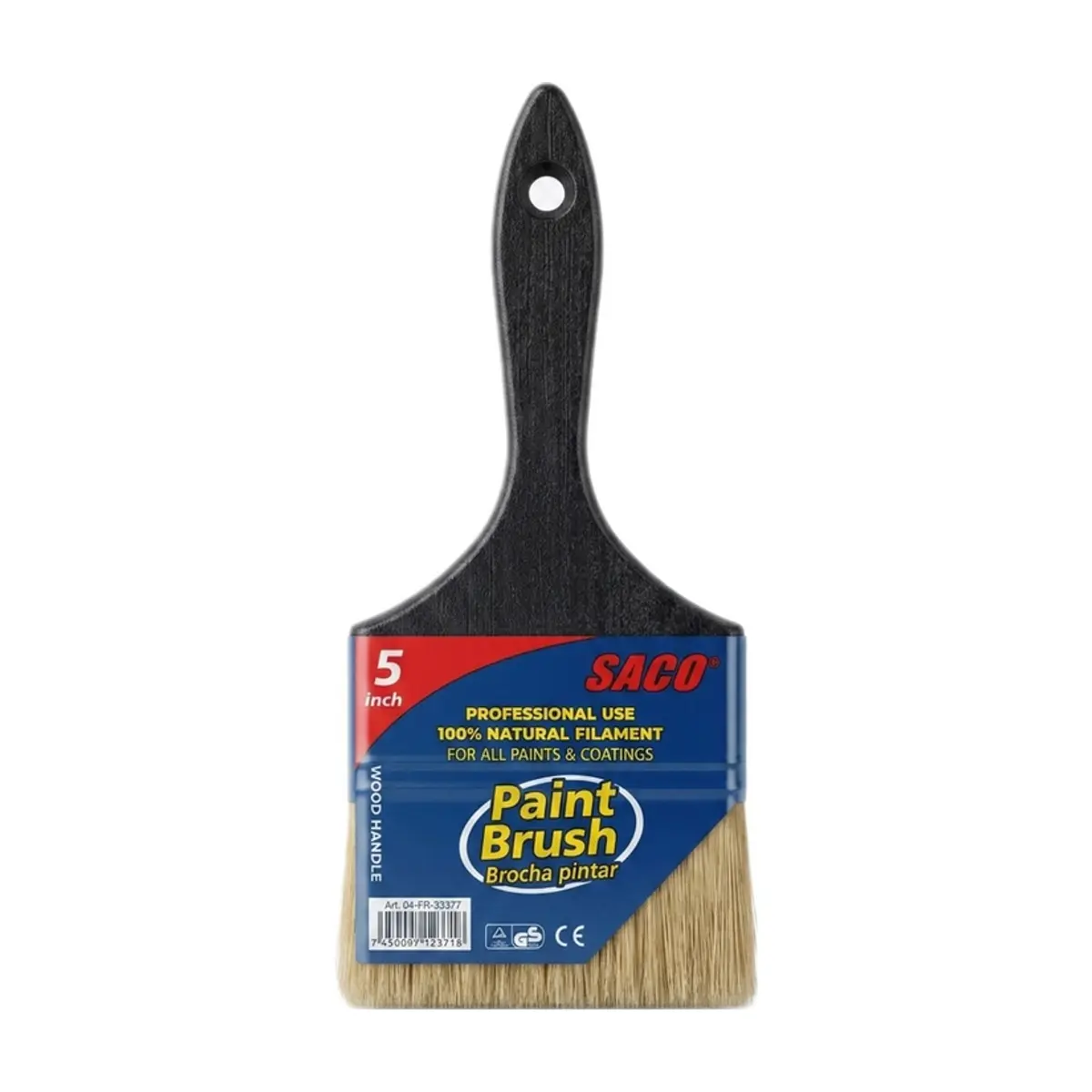 Brocha profesional para pintar 5 pulgadas Saco