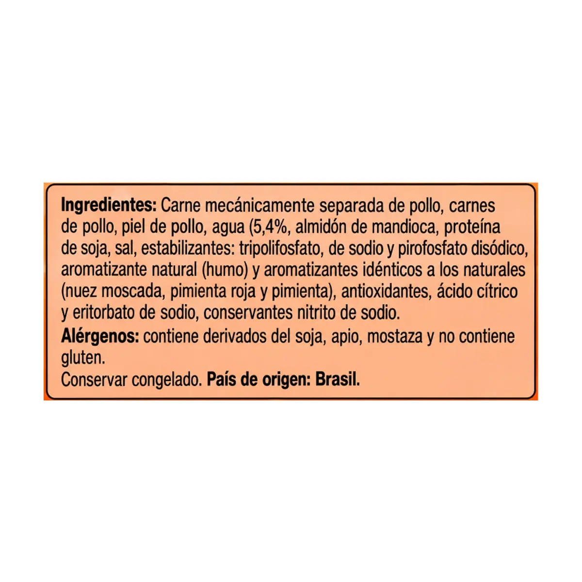 Salchicha de pollo Confidence (340 g / 12 oz) - Miniatura 3