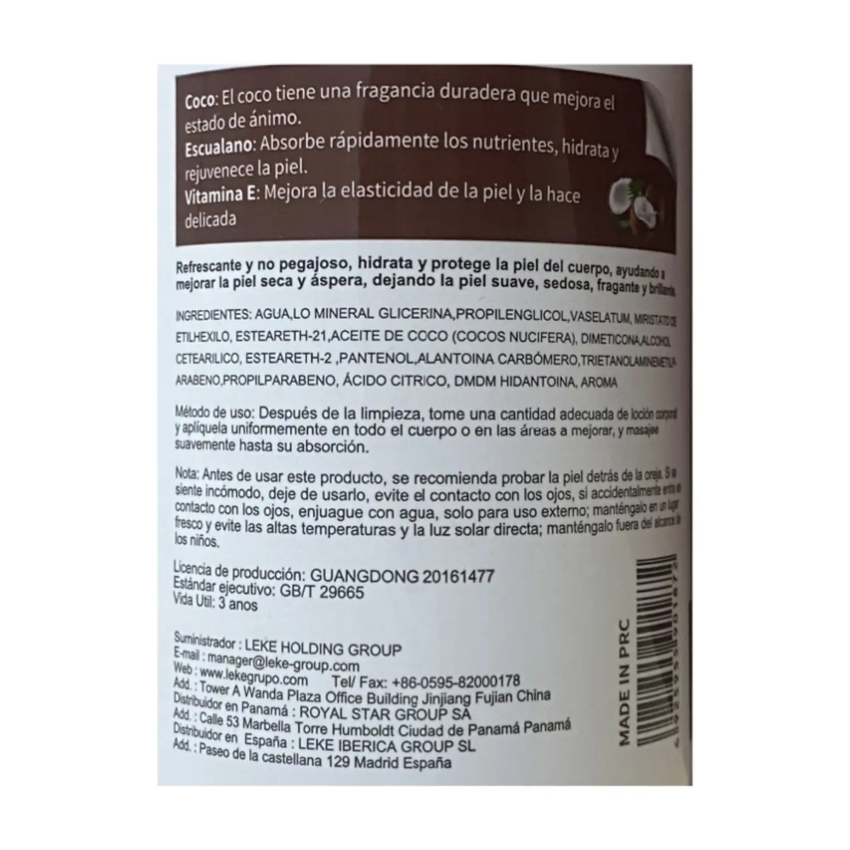 Acondicionador para el cabello con aceite de coco Comfortime (500 ml) - Thumbnail 4