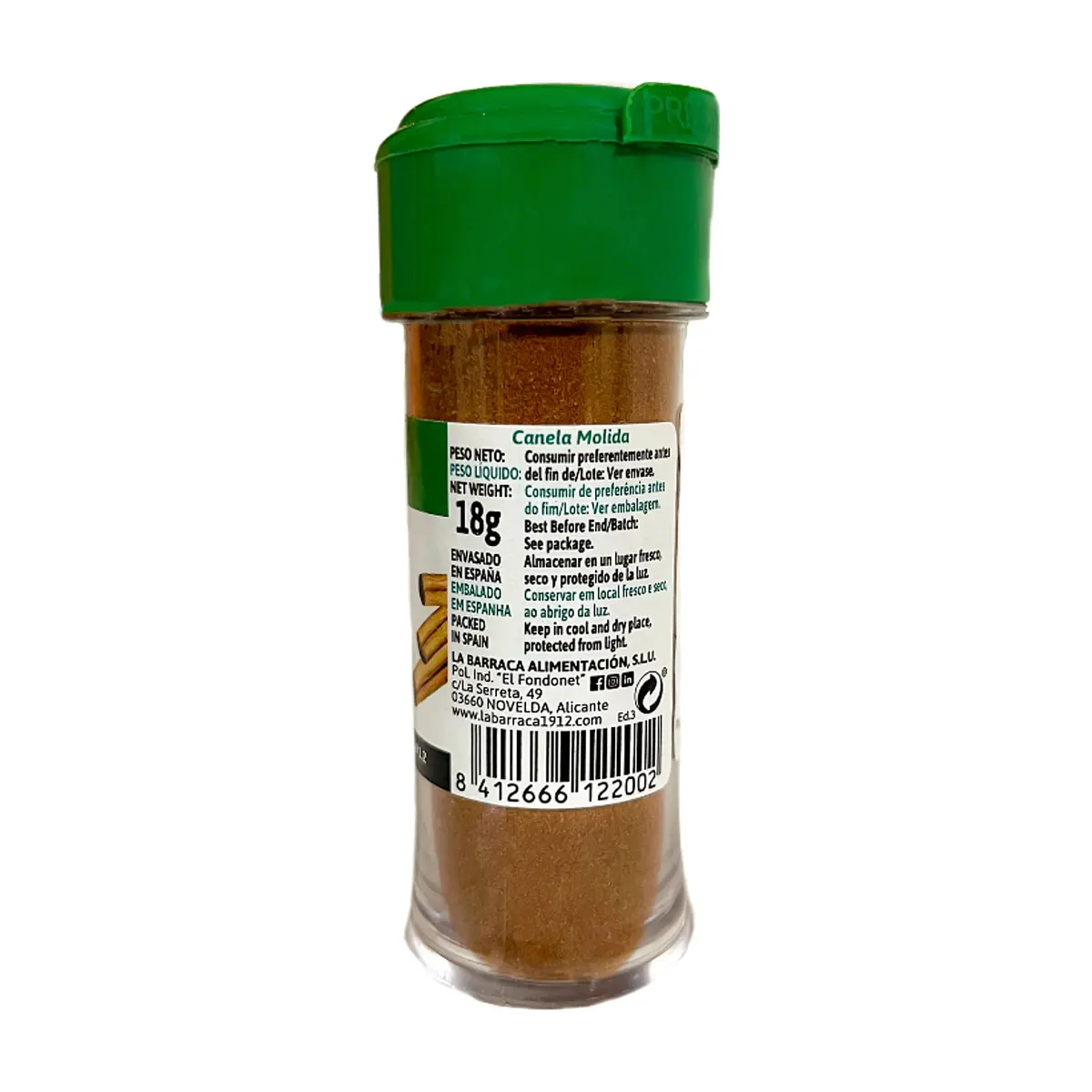 Canela molida La Barraca (18 g / 0.63 oz) - Miniatura 2