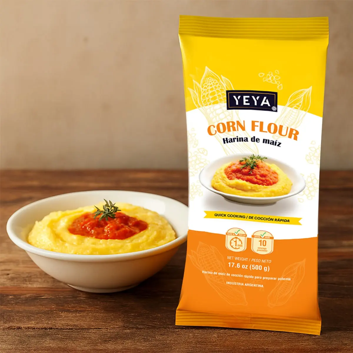 Harina de maíz YEYA (500 g / 1.1 lb) - Thumbnail 4
