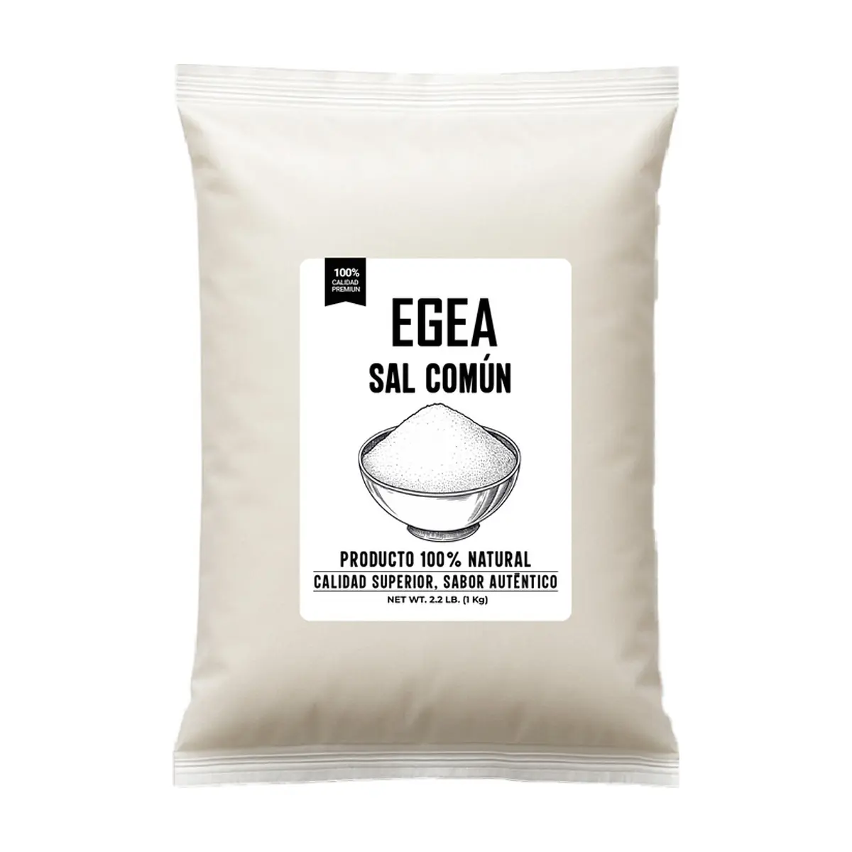 Sal común EGEA (1 kg / 2.2 lb)