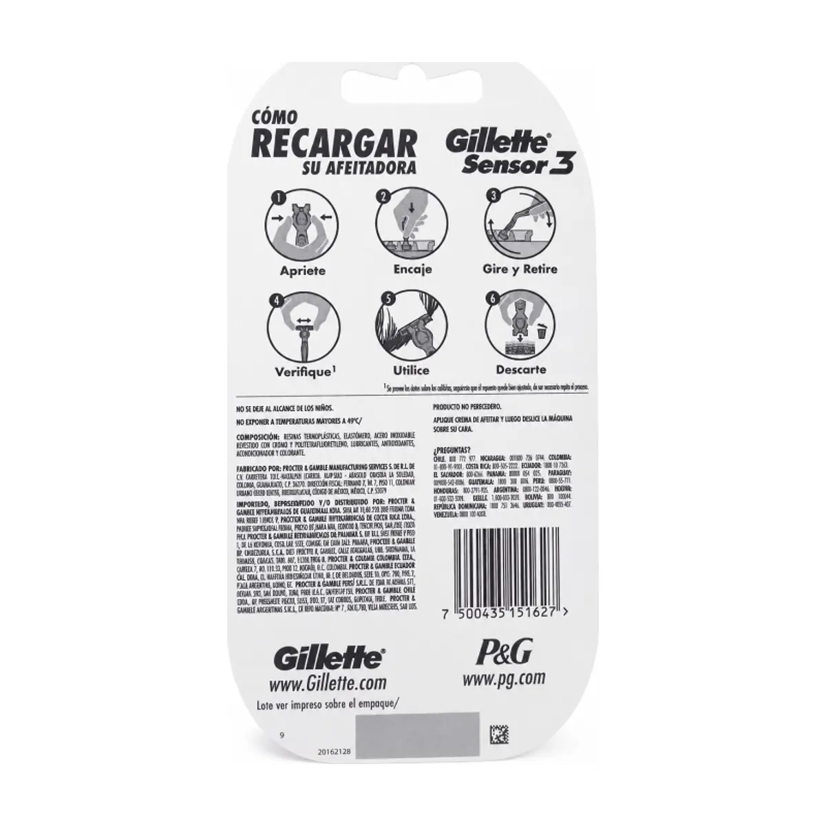 Máquina de afeitar con 4 cuchillas de repuesto Gillette - Miniatura 2