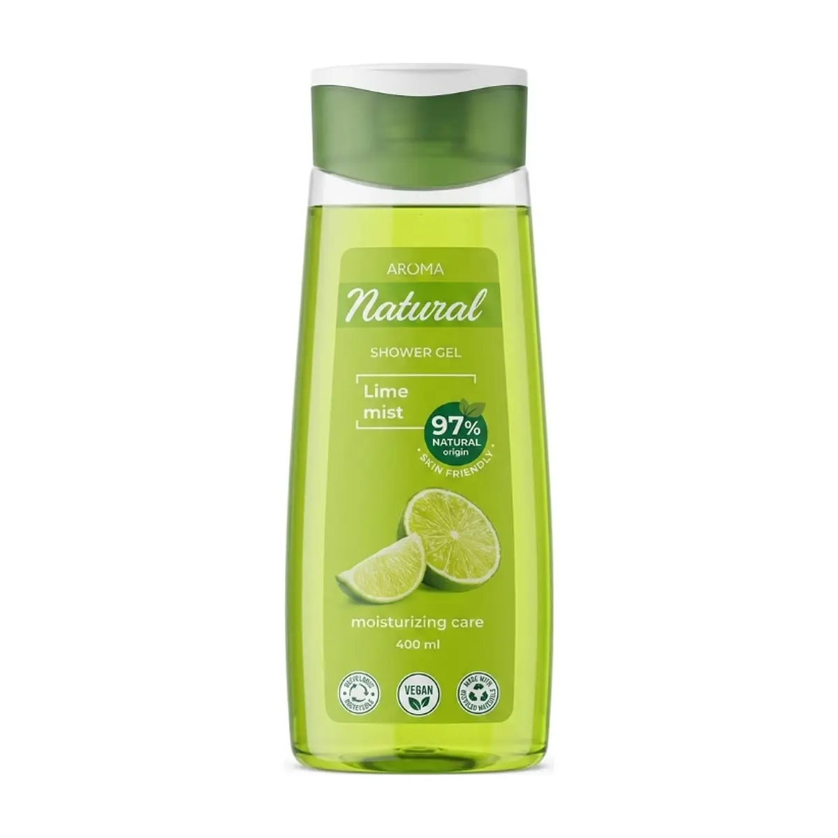 Gel de baño con aroma a limón Aroma Natural (400 ml) - Imagen 1