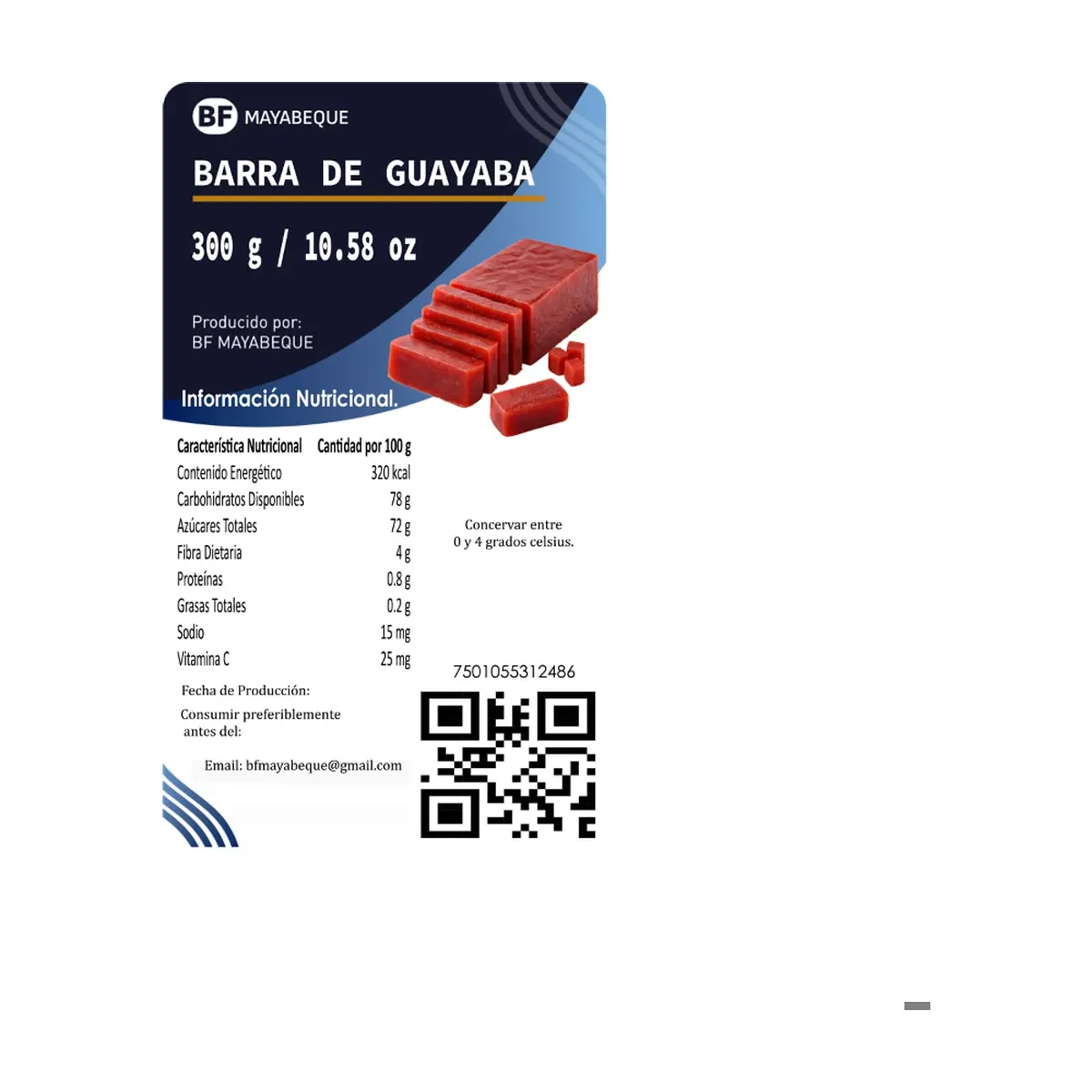 Barra de guayaba BF Mayabeque (300 g / 10.58 oz) - Thumbnail 4