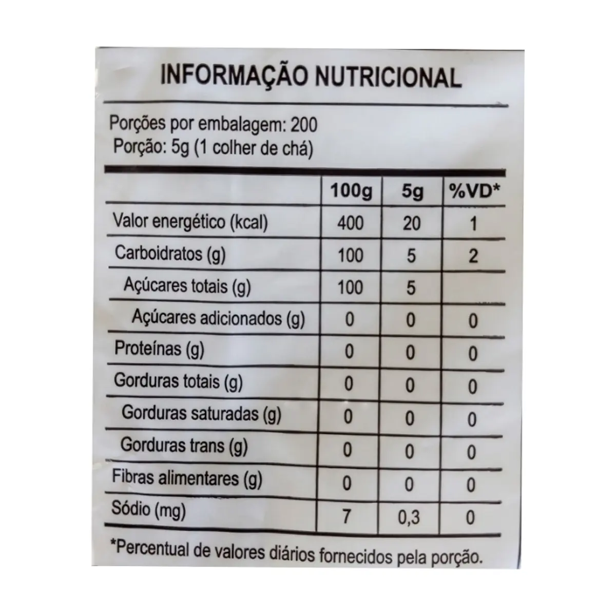Azúcar blanca Colombo (1 kg / 2.2 lb) - Miniatura 3
