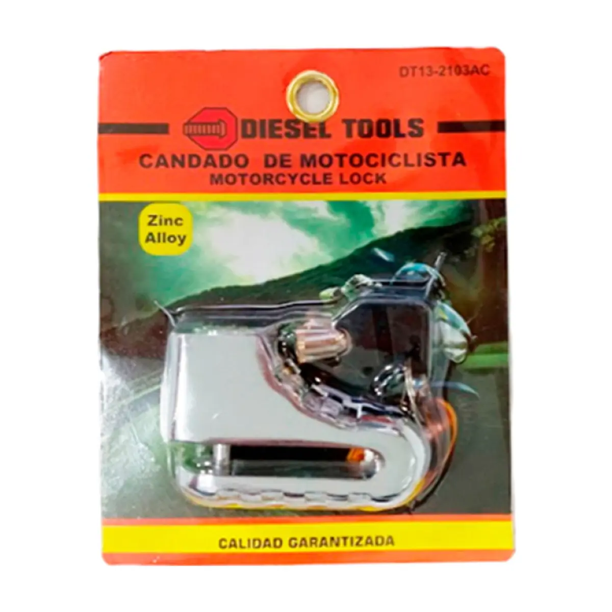 Candado de seguridad para moto Diesel Tools - Thumbnail 5