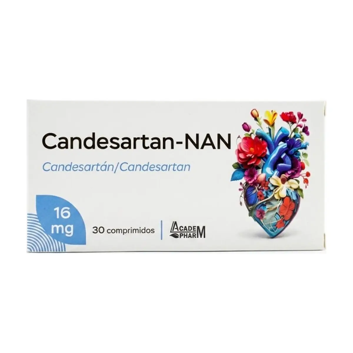 Candesartan-nan (16mg x 30 comprimidos) - Imagen 1