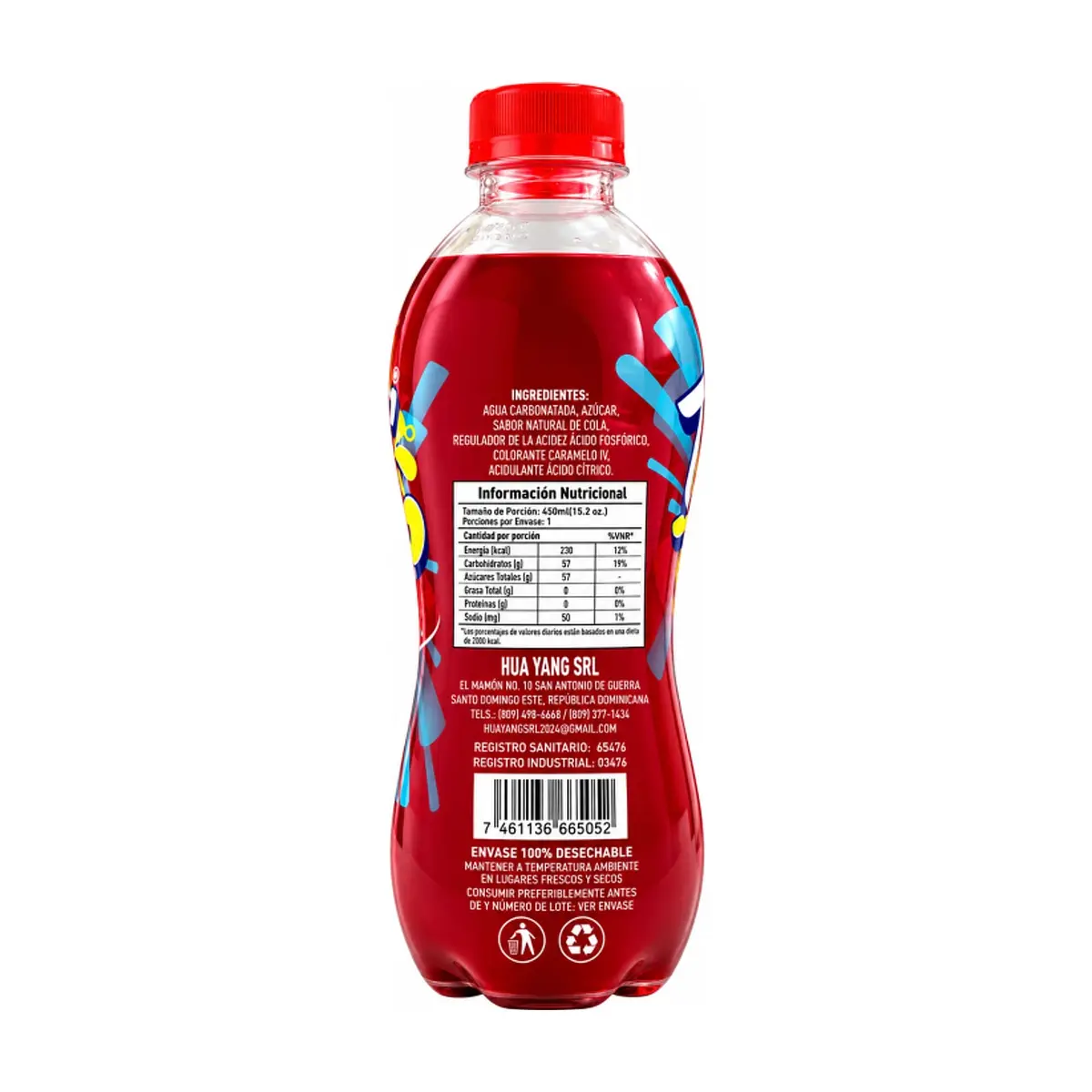 Refresco de cola sabor clásico Top Top (450 ml) - Thumbnail 2