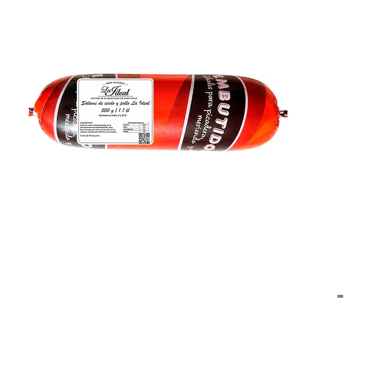 Salame de cerdo y pollo La Ideal (500 g / 1.1 lb) - Thumbnail 2