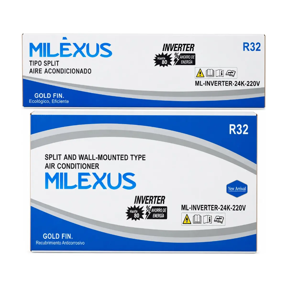 Aire acondicionado tipo split inverter de 2 tonelada Milexus ML-INVERTER-24K-220V - Thumbnail 3