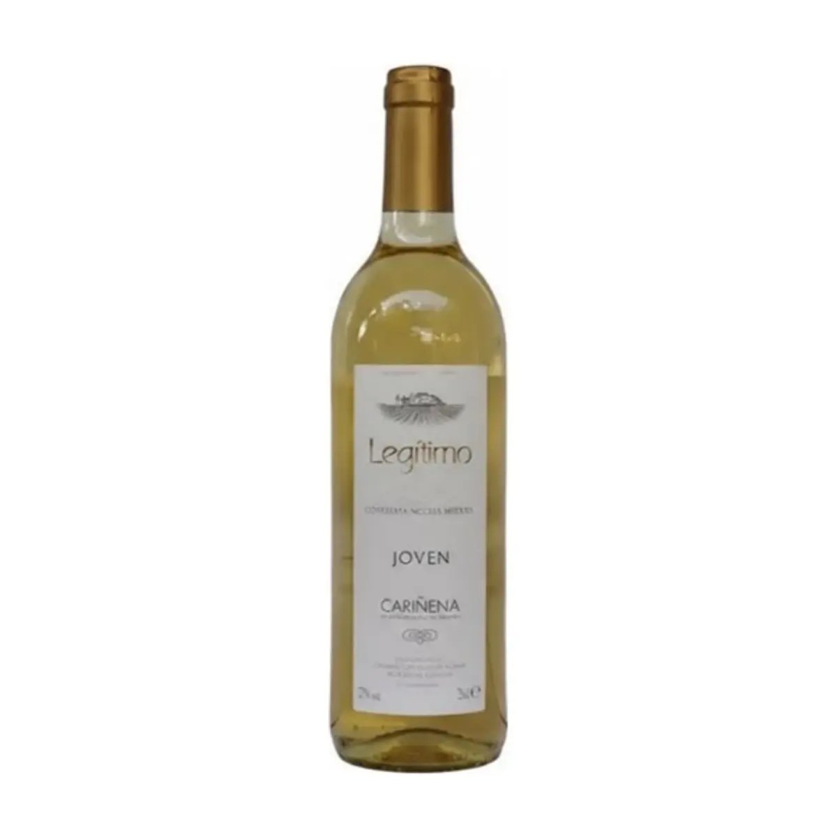 Vino Blanco Legítimo Cariñeña Joven (750ml) BODEGAS SAN VALERO