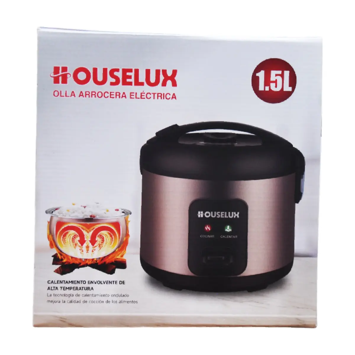 Olla arrocera Houselux 1.5 L - Thumbnail 4