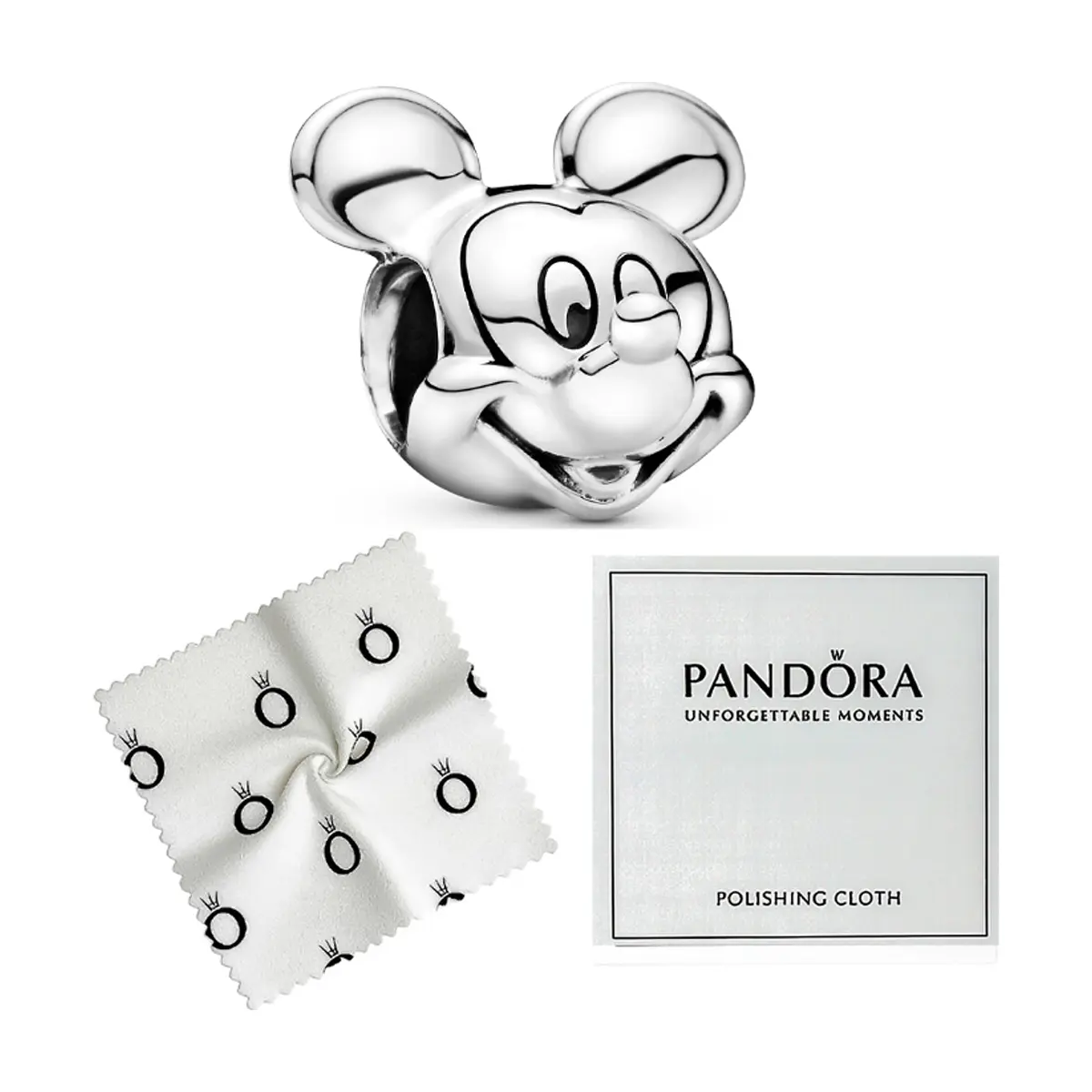 Charm de plata S925 Pandora retrato Mickey de Disney - Miniatura 2