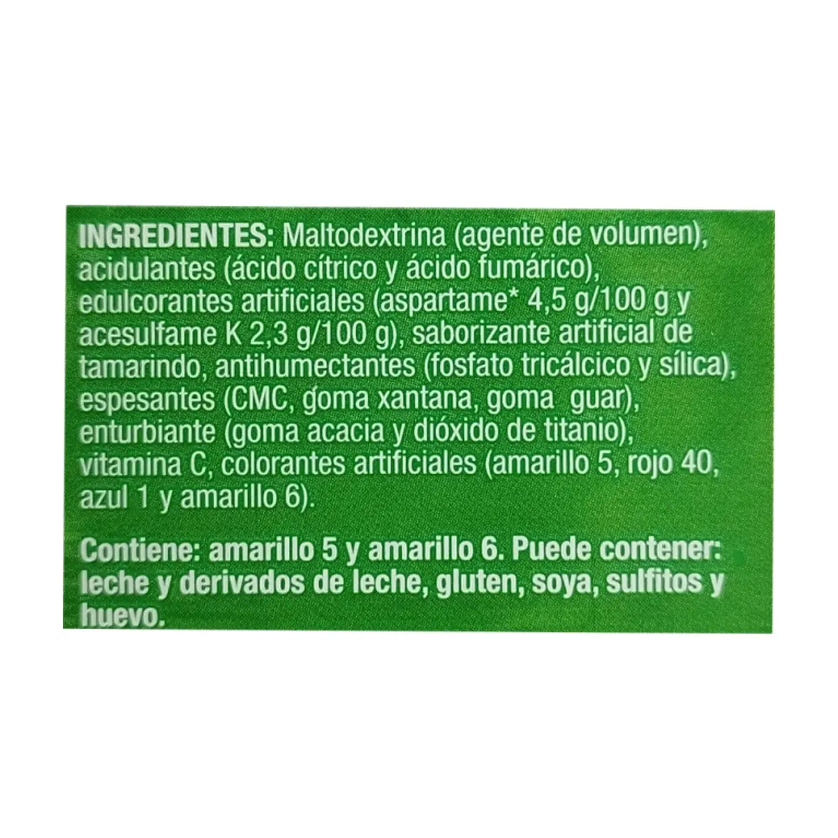 Refresco instantáneo sabor tamarindo Zuko (104 g / 3.67 oz) - Thumbnail 4