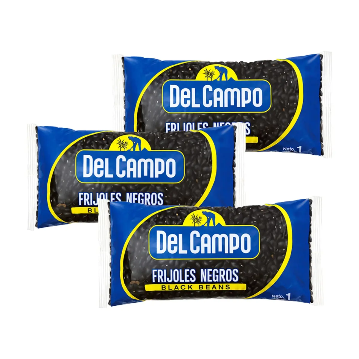 Combo de frijol negro (3 x 454g / 1lb)