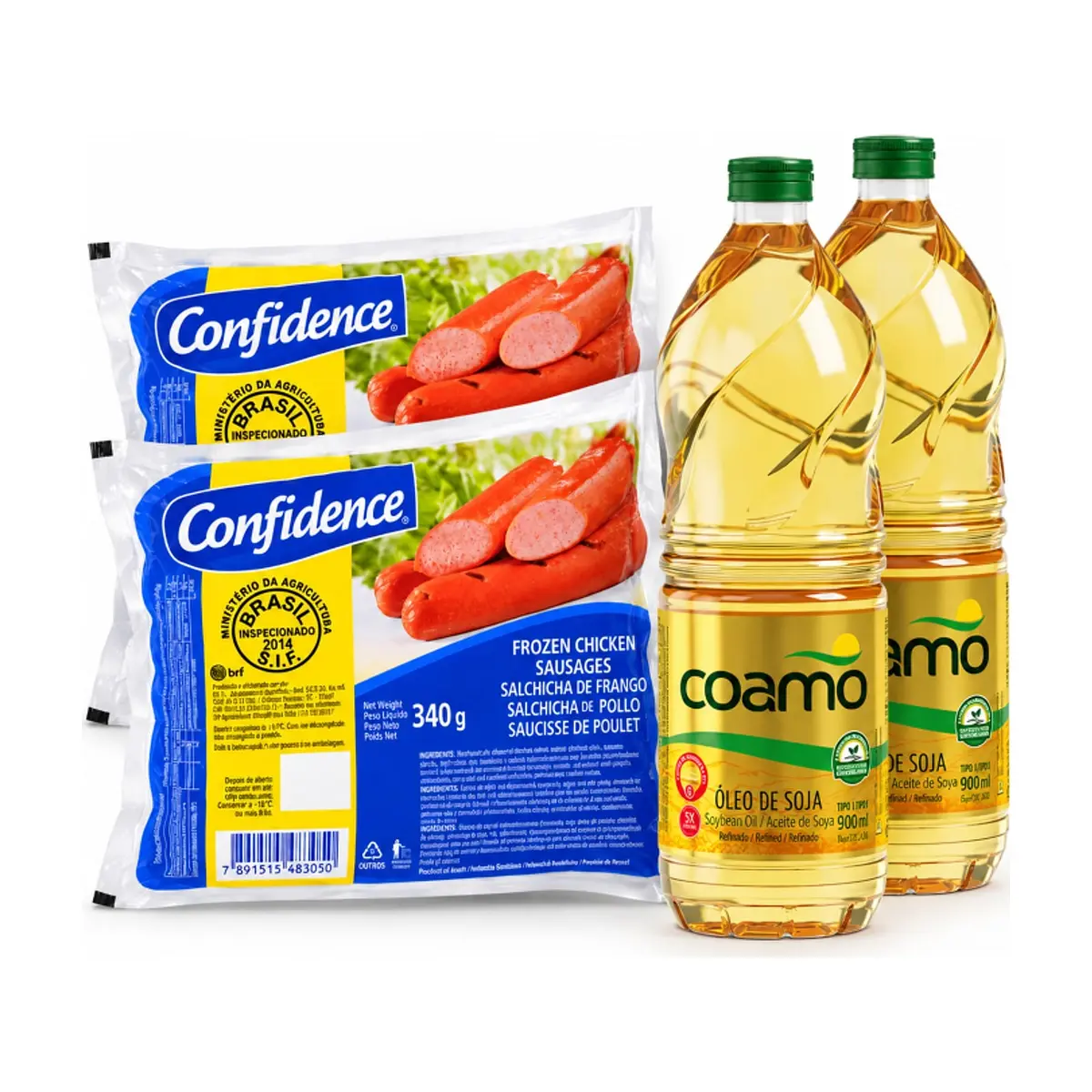 Salchichas Confidence + Aceite Coamo - Imagen 1