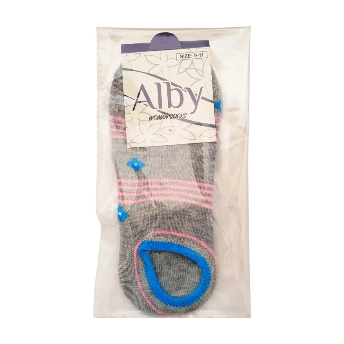 Calcetines deportivos de corte bajo para mujer Alby (Talla 9 - 11) - Thumbnail 2