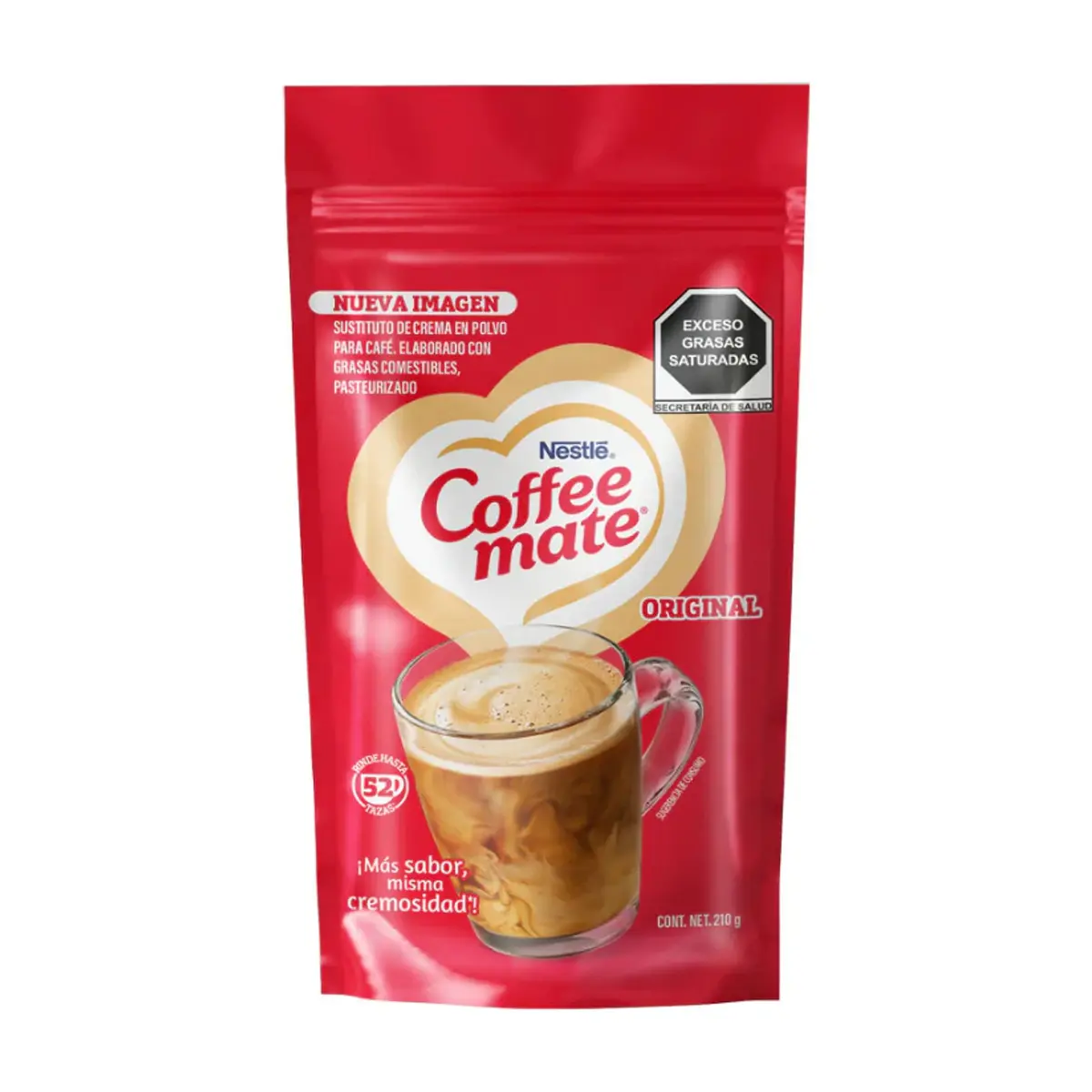 Sustituto de crema en polvo para café Nestlé Coffee Mate (210 g / 7.40 oz) - Imagen 1
