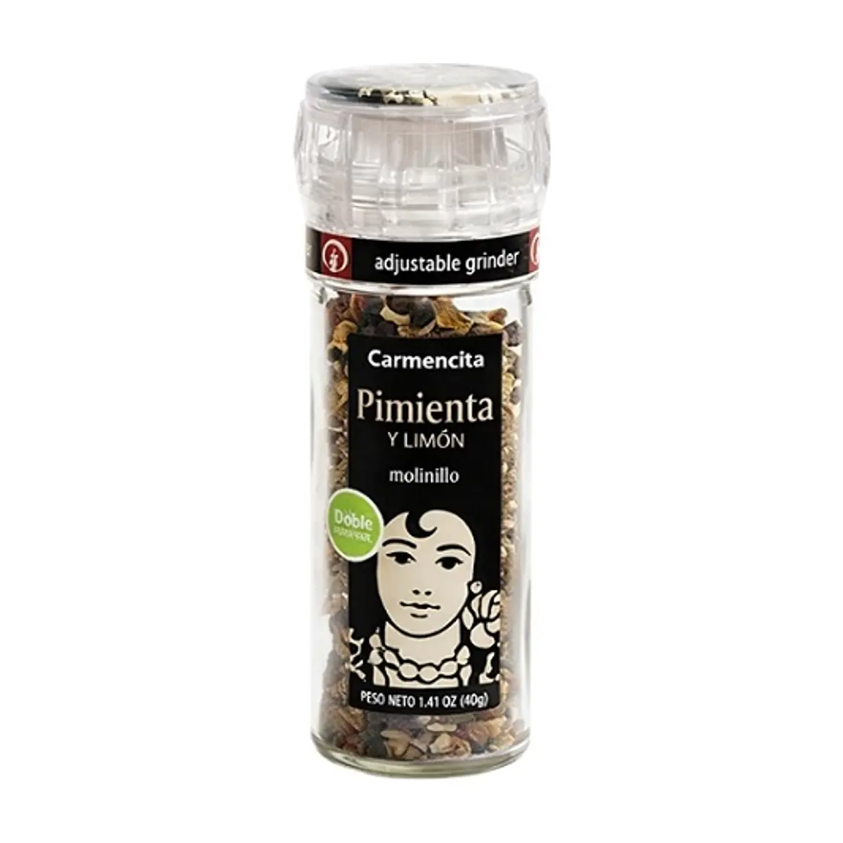 Molinillo Pimienta Negra Limón (37 gr) CARMENCITA