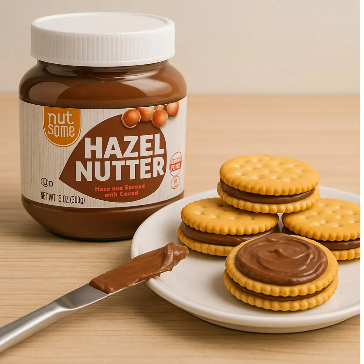 Crema de avellanas con cacao Hazel Nutter (369 g / 13 oz) - Thumbnail 4