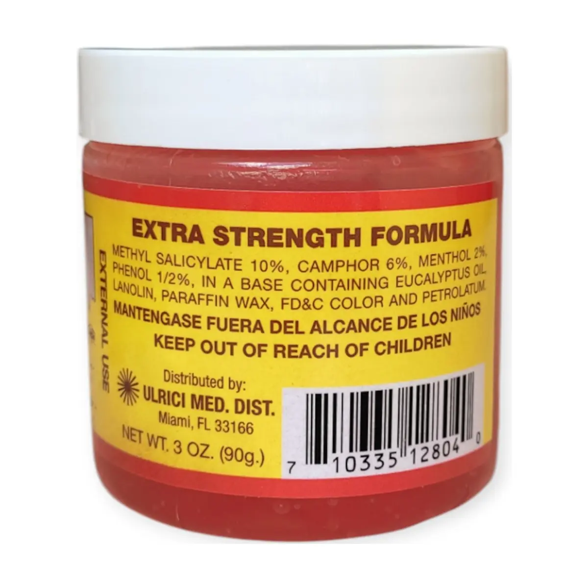 Manteca fórmula roja extrafuerte La Ubre (90 g / 3 oz) - Thumbnail 5